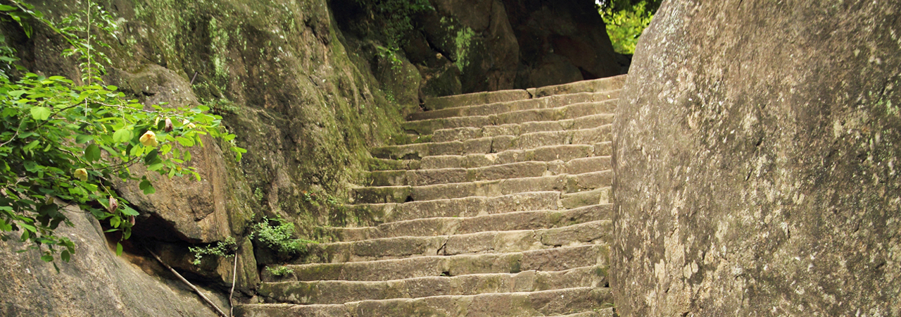 Photo of stone stairs